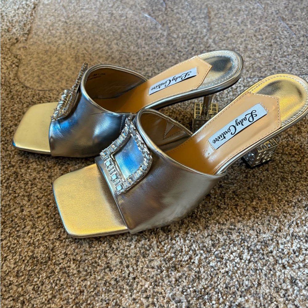 New Lady Couture Silver Women's Shoes - Picture 6 of 7